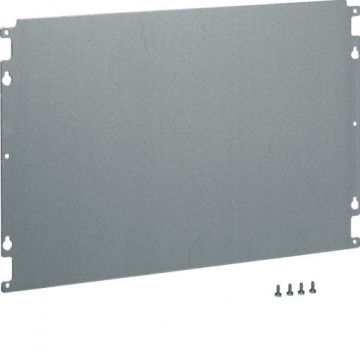 FD00M2 - Platino metálico lisa a.300 l.500 HAGER Ean:3250617860628