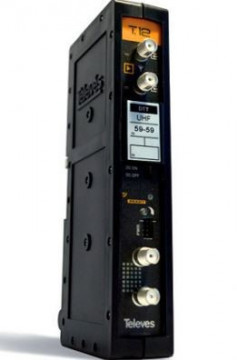 Fernseher - 509512 - T12 Selektiver monokanaler Verstärker UHF 470 ... 862MHz G 52 dB gegen 121 dBµV C/CAG