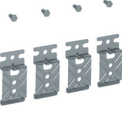 FZ829 - Jeu 4 jambes fixées. murale pour Univ. IP55 Hager Ean: 3250610701744