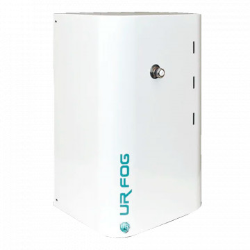 Gerador de nevoeiro URFOG 250m3 - FAST 250 PUMP PRO PLUS - Até 250 m3 com visibilidade zero - Até 750 m3 com visibilidade de 1m - Consumo de energia muito baixo - Não deixa vestígios após o disparo