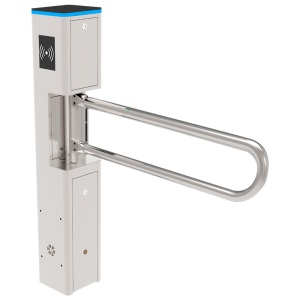 Gourneau d'accès bidirectionnel - porte motorisée individuelle - temps, alarmes et modes d'ouverture - étape 800 mm Dimensions | 5 000 000 cycles - en acier inoxydable SUS304 - compatible avec les systèmes tiers