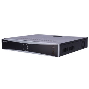 Hikvision – PRO Range – NVR-Recorder 16 CH IP PoE IEEE 802.3 af/at 200 W – Maximale Auflösung 32 Mpx: Alarme: AcuSense – Bandbreite 160 Mbit/s | 4 Festplatte | ANPR – Bewegungserkennung 2.0 | Gesichtserkennung