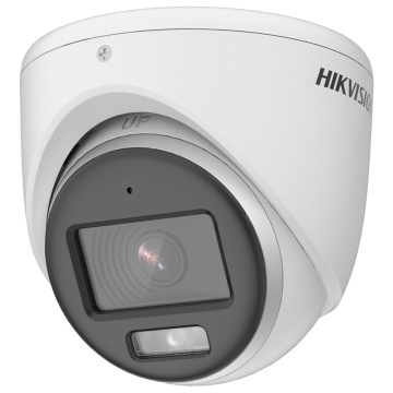 Hikvision – Revolverkamera 4en1 Reichweitenwert – 3K-Auflösung (2960 x 1665) – 2,8-mm-Objektiv | Hybridlicht 20 m | ColourVu – Audio über Koaxial | Integriertes Mikrofon – Wasserdicht IP67