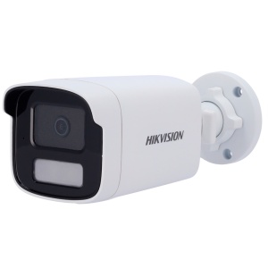 Hikvision – Value Range IP-Bullet-Kamera – 6 Megapixel Auflösung (3200 x 1800) – 4 mm Objektiv | Integriertes Mikrofon – Hybrid-Leuchtweite 50 m | PoE (IEEE802.3af) – Bewegungserkennung 2.0