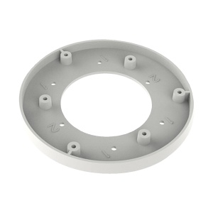 Hikvision - Adaptateur - Support de plafond - Chambre de dôme - alliage d'aluminium - Couleur blanche