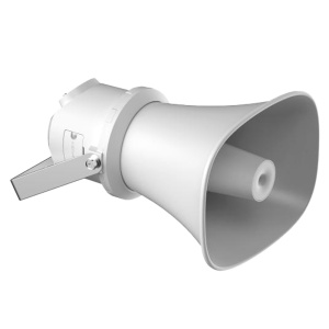 Hikvision Altavoz IP Unidirectional - Power 25W, Sensibilidaad 110DB | Impédance 8Ω - Microphone intégré | Audio bidirectionnel - onvif | RJ45 10 / 100M - SALIDA 12V DC | Entrée d'alarme | L - ip67 & amp; IK10 | Poe IEE802.3at