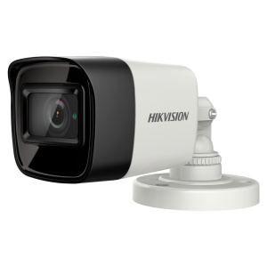 Hikvision - Câmara Bullet 4en1 Gama PRO - Resolução 5 Megapixel - Lente 2.8 mm | Ultra Low Light - EXIR IR âmbito 30 m - Impermeável IP67