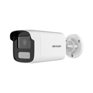 Hikvision - Câmara Bullet IP de Gama Value - Resolução 4 Megapixel (2560x1440) - Lente 4 mm | Microfone integrado - Alcance da luz híbrida 50 m | PoE (IEEE802.3af) - Detecção de movimento 2.0
