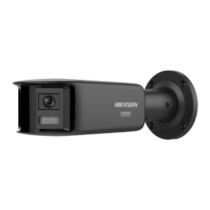 Hikvision câmara IP Bullet gama PRO ColorVu3.0 - Resolução 8 MPx | PoE IEEE802.3at | 180º - ColorVu3.0: imagem a cores HIKAI-ISP F1.0 1/1.8" - 2.8 mm | Microfone dual | Luz híbrida até 40m - AcuSense3.0 | Sirene e flash branco dissuasores - Alarmes | PoE+