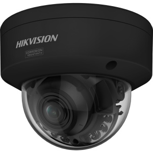 Hikvision câmara IP Domo gama PRO ColorVu3.0 - Resolução 6 MPx (3200x1800) - Lente Motorizada 2.8~12 mm - ColorVu3.0: imagem a cores HIKAI-ISP F1.2 1/1.8" - AcuSense 3.0 | Luz híbrida 40 m | Captura de rosto - Alarmes IP67 | IK10 | NEMA 4X | PoE