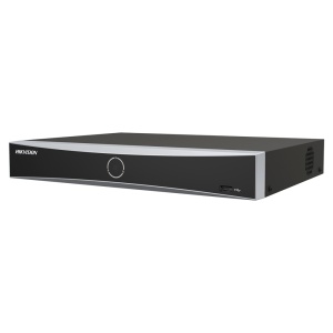 Hikvision Gama Pro - Gravador NVR | 4 CH PoE | 4 MP - Largura de banda 40 Mbps - 1xHDMI 4K, 1xVGA | ANPR - Detecção de movimento 2.0 - Reconhecimento facial | Proteção perimetral