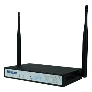 Hillstone Networks NGFW - Hardware + 1 ano de serviço básico - Portas 5xGE + 1xSFP - Dispõe de Wi-Fi 5 - 1Gbps FW/0.4Gbps NGFW Throughput - 450k Sessões simultâneas