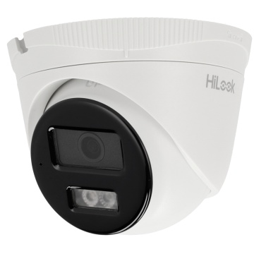HiLook – Turm-IP-Kamera – 8 Megapixel Auflösung (3840 x 2160) – 2,8 mm Objektiv | Integriertes Mikrofon – Hybridlicht 30 m | IEEE802.3af PoE – Bewegungserkennung 2.0 | IP67