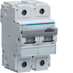 HMF299 - Disjuntor 2P 125A C 10kA 3M HAGER EAN:3250613231026