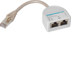 HTG469H - Derivator Modbus Cable/2XRJ45 Hager EAN: 3250613138844