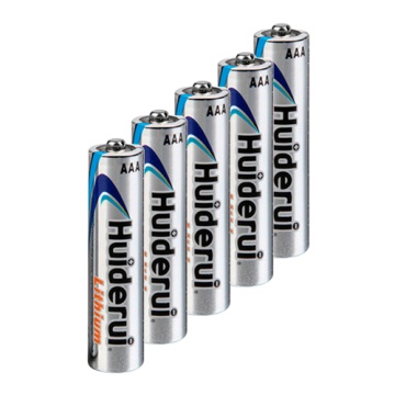 Huiderui - Pack de montón AAA / FR03 / 24LF - 10 unidades - Voltaje 1.5 V - Litio - Capacidad nominal 1000 Mah - Compatible con productos do catalogar