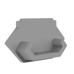 Juromenha TPG023015 - Top S/ HOLE Profile Juromenha Gray