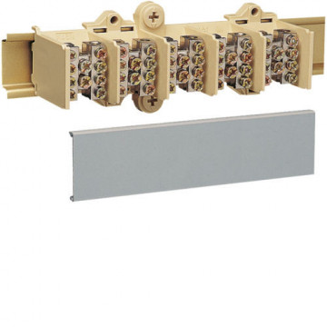 K025 - Junction Block 5P (2x25+4x16) HAGER EAN: 4010330710995