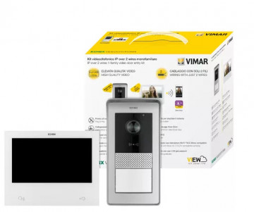 K40980 Kit IP 7'' Wi-Fi 2 fios