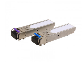 Kit: 2 SFP 1gbe converters 1 "LC/UPC" single -fiber, 1310+1490nm, for 76914x switches and network manager 769111