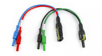 KITPVMC4 - HA000034 Kit incluindo 2 adaptadores Multi-Contact 4 (bananas para conector macho MC4 / bananas para conector MC4 fêmea)