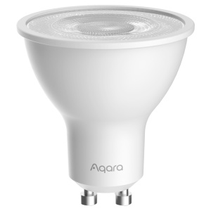 Lâmpada LED Aqara T2 (CCT, GU10)) - Zigbee 3.0 / Thread / Bluetooth - Suporta Matter - Requer o AQARA HUB 3.0 / Border Router - 25.000 Horas de vida - Compatível com Apple Homekit, Google, Alexa