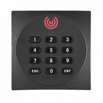 Lecteur d'accès - Accès par carte dans / mf Depire and Pin - LED et indicateur acoustique - RS485 Zkteco | OSDP - Compatible avec les contrôleurs ZKTECO - APT pour l'extérieur IP64