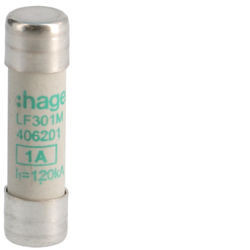 LF301m - Fuse 10x38 AM 1a 500V HAGER EAN: 3250614062018