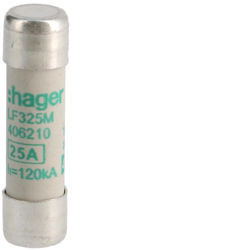 LF325m - Fuse 10x38 AM 25A 400V HAGER EAN: 3250614062100