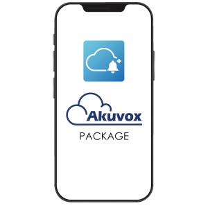 Licença Akuvox Cloud - Para projetos do Condomínio - Licença para notificação de encomendas - Compatível com a APP Akuvox SmartPlus