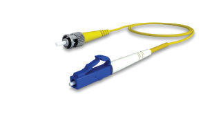 LM-010S9LCUSTU - Parche Cable saltador LC/Upc - ST/Upc monomodo 9/125 Simplex 1m LSZH 2mm LIGHTMAX