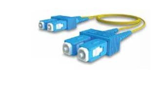 LM-250D9SCUSCU - Parche Cable saltador SC/Upc - SC/Upc monomodo 9/125 Dúplex 25m LSZH LIGHTMAX