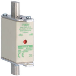 LNH000035M6A - Fusível de facas NH000 aM 35A 690V HAGER EAN:3250614125706
