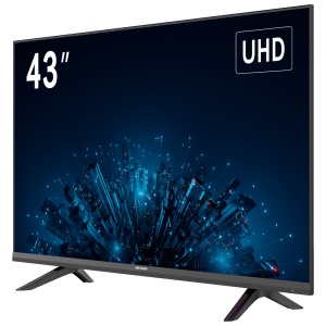 Monitor de 43" - Resolución UHD - Frecuencia de actualización de 60 Hz - Contraste de 4000:1 - Tiempo de respuesta de 6,5 ms - 2 altavoces de 10 W