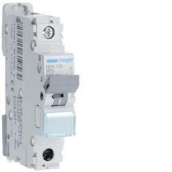 NEN125 - Disjuntor 1P 25A B 6/10kA 1M HAGER EAN:3250614619564