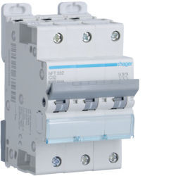 NFT332 - Breaker 3p 32A C 6/10ka 3m Hager EAN: 3250614635694