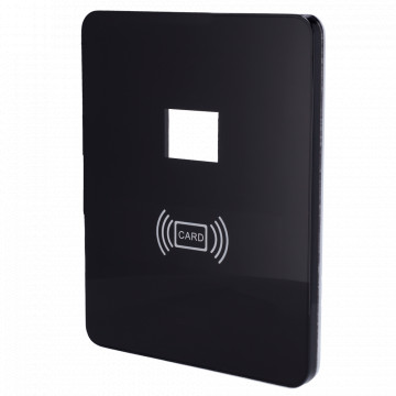 Obere Abdeckung für Drehmaschine – Integration von Karten- und QR-Lesegeräten – Geeignet für ZK-MTS1000-PRO Drehmaschine – Aus gehärtetem Glas – Leichtes und elegantes Design – Einfache Installation