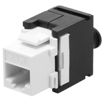 ODACAT6KJ - CONETOR RJ45 Gato. 6 UTI KEYSTONE, 180 GRAUS OMNIUM ELECTRIC