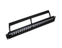 Odanpp6.24 - Regua Tom. 19 "24 Türen UTP Cat.6 leer 1U Omnium Elektrisch