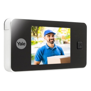 Oeil magique numérique - Chambre 0,3 MPX | Angle de vision 105º - Écran LCD TFT 3,2 "- Gross-Withs entre 38 et 110 mm - Aliments par batteries AAA - Couleur d'argent