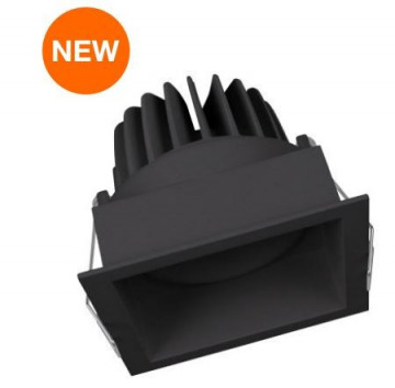 Osram Ledvance - 4058075114067 - Spot Square DK Luminary 8W/3000K FL BK 8 W IP20 650 LM