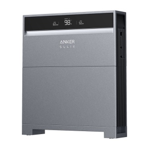 Pack Inversor + Bateria Anker Solix - Inversor ASOX-H10K Trifásico - Potencia 10000W - 2 Entradas MPPT - Bateria 1x ASOX-X1-B5 5000Wh - Diferentes modos de funcionamento