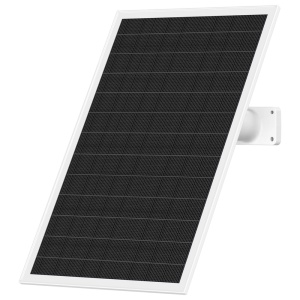 Painel solar Imou 12W - Compatível com as câmaras Imou AOV e Cell - Ligação tipo USB-C - Cristal solar de silício monocristalino - Encapsulamento em PET laminado - Apta para exterior