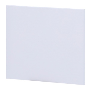 Painel tátil para interrutor de luz vertical - Compatível com AJ-LIGHTCORE-1G-VERT / -2W-VERT - Retroiluminação LED - Painel central de toque sem contacto - Cor branco - Ajax - LightSwitch CenterButton Vertical
