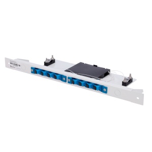 Patch panel para Smartbox Safire - 8 portas SC - Montagem fácil