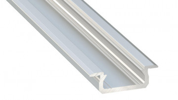Perfil alum. Linha Basic Encastrar 22x6x2000mm