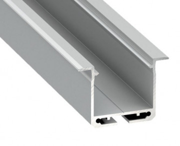 Perfil alum. Linha Design Encastre 38,4x26,1x2000mm