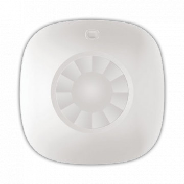 PIR DEtector for ceiling - wireless - internal antenna - Led Led Led Low Battery Led - Detection 360º, No dead angles - Food 2 Batteries AA 1.5 V LR6