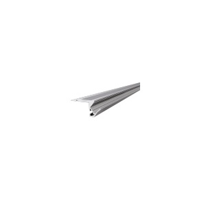 PRO005-A – Projekt-Aluminiumprofil, 2 m, eloxiert. Grau