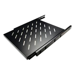 Rack-Tablett – verschiebbar – maximale Größe 280 mm x 450 mm – seitliche Befestigungen – Lüftungsgitter